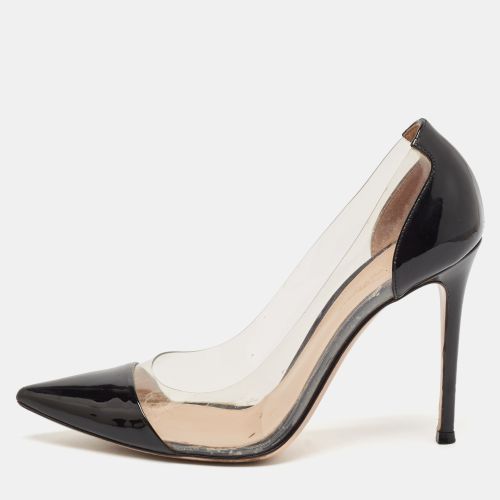 Gianvito Rossi Black Patent Leather and PVC Plexi Pumps Size 38 - Gianvito Rossi - Modalova