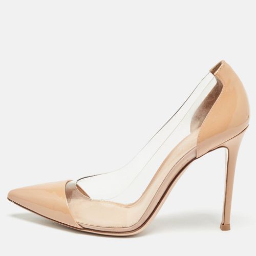 Gianvito Rossi Beige Leather, PVCPVC and Patent Leather Plexi Pumps Size 38 - Gianvito Rossi - Modalova