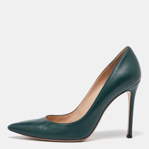 Gianvito Rossi Green Leather Gianvito Pumps Size 38.5 - Gianvito Rossi - Modalova