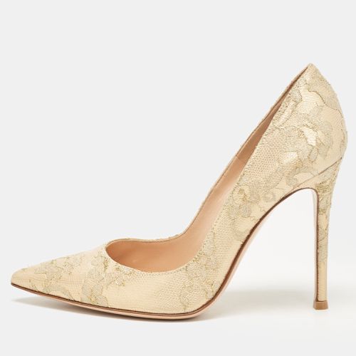 Gianvito Rossi Gold Lace Gianvito Pumps Size 36 - Gianvito Rossi - Modalova