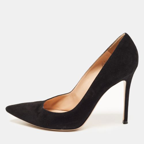 Gianvito Rossi Black Suede Gianvito Pumps Size 40.5 - Gianvito Rossi - Modalova