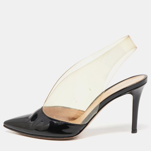 Gianvito Rossi Black Patent Leather and PVC Plexi Pumps Size 37 - Gianvito Rossi - Modalova