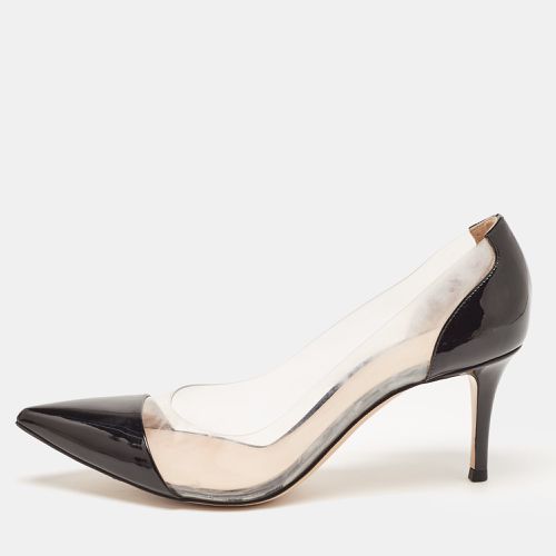 Gianvito Rossi Black Patent Leather and PVC Plexi Pumps Size 40.5 - Gianvito Rossi - Modalova