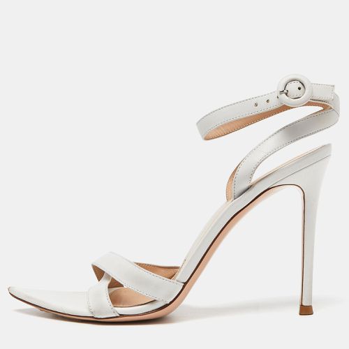 Leather Ankle Strap Sandals Size 38.5 - Gianvito Rossi - Modalova