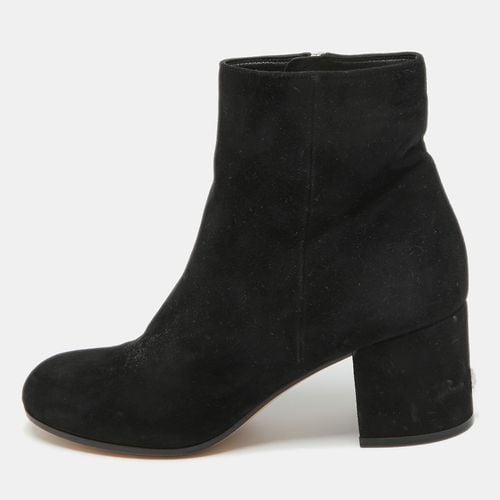 Gianvito Rossi Black Suede Ankle Boots Size 36 - Gianvito Rossi - Modalova