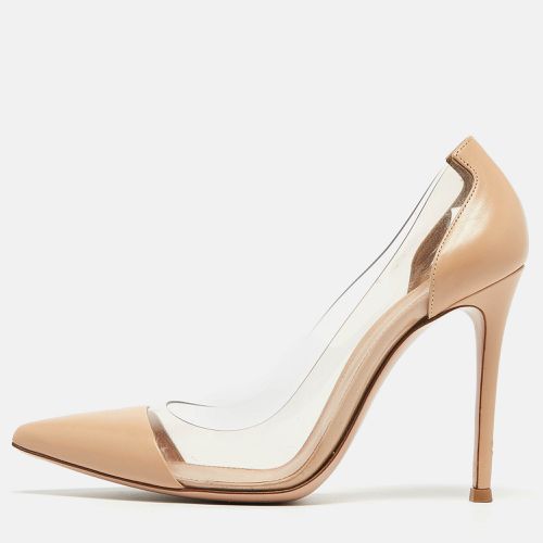 Leather and PVC Plexi Pumps Size 37 - Gianvito Rossi - Modalova