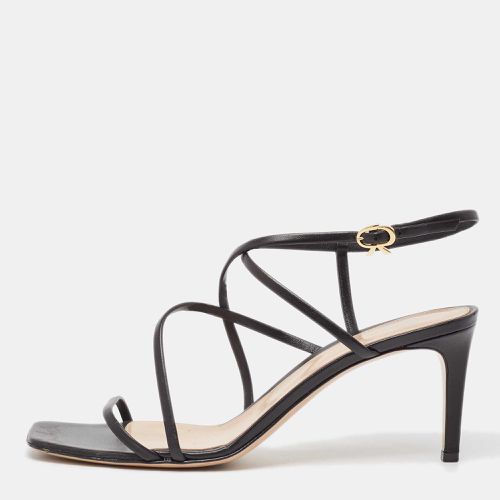 Gianvito Rossi Black Leather Strappy Sandals Size 39 - Gianvito Rossi - Modalova