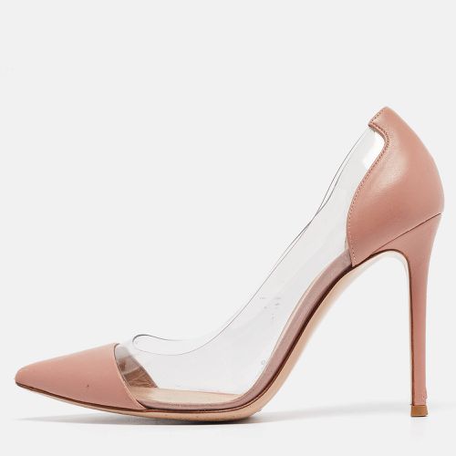 Leather and PVC Plexi Pumps Size 38 - Gianvito Rossi - Modalova