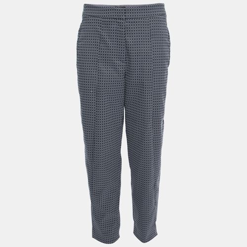 Giorgio Armani Purple & Grey Patterned Knit Pants M - Giorgio Armani - Modalova