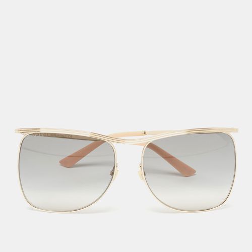 Black/ Gradient GG0820S Square Sunglasses - Gucci - Modalova