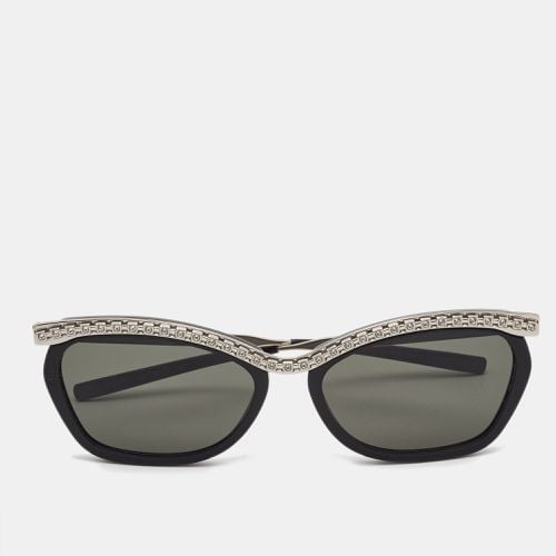 Gucci Black/Silver GG0617S GG Crystals Cat Eye Sunglasses - Gucci - Modalova