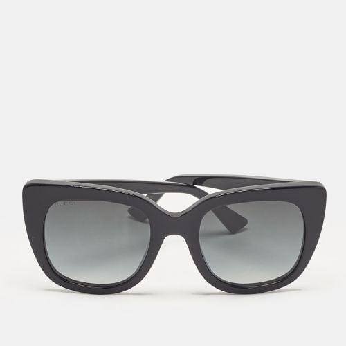 Gucci Black Gradient GG0163S Interlocking G Cat Eye Sunglasses - Gucci - Modalova