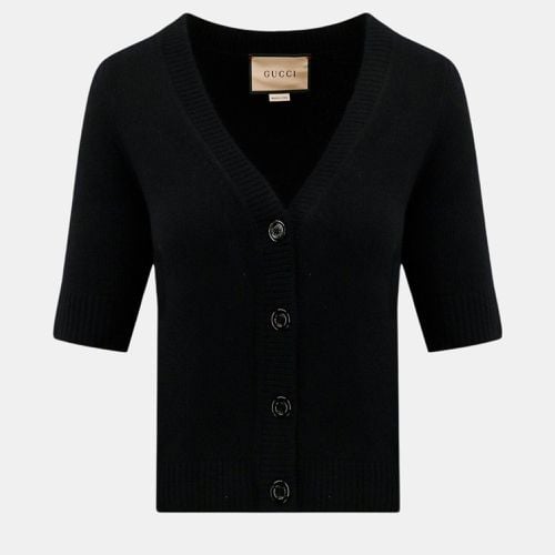 Gucci Black Cardigan Knitwear 5 - Gucci - Modalova