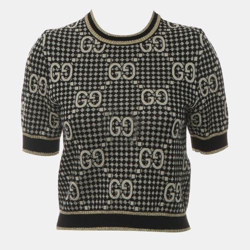 Gucci GG Blend Jacquard Lame Top - Gucci - Modalova