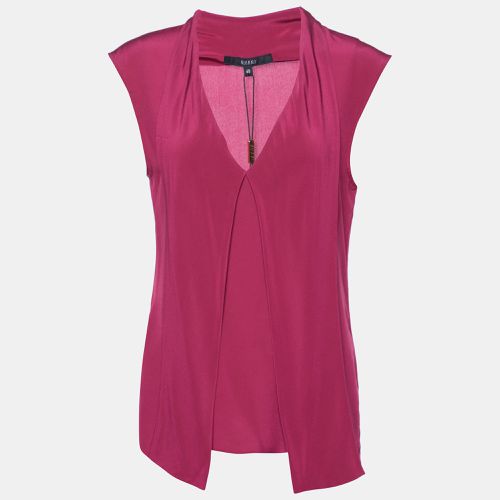 Gucci Purple Silk Sleeveless Blouse S - Gucci - Modalova