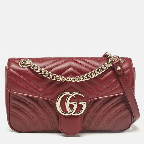 Matelassé Leather Small GG Marmont Shoulder Bag - Gucci - Modalova