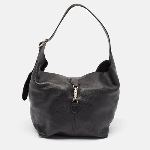 Gucci Black Leather Jackie 1961 Shoulder Bag - Gucci - Modalova