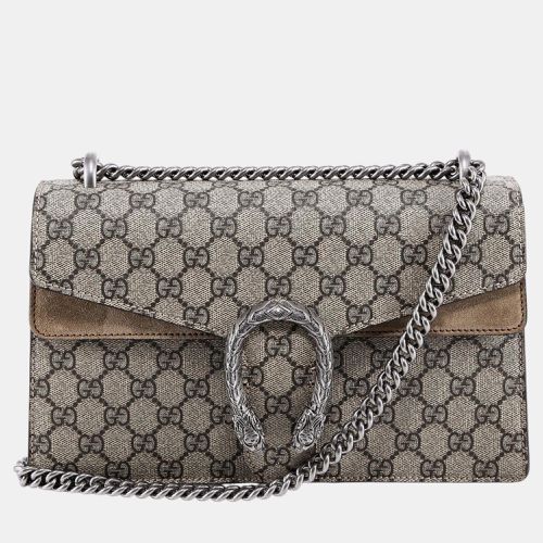 Gucci Beige GG Supreme Canvas Dionysus Shoulder Bag - Gucci - Modalova