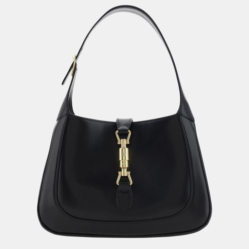 Gucci Black Leather Jackie 1961 Hobo Bag - Gucci - Modalova