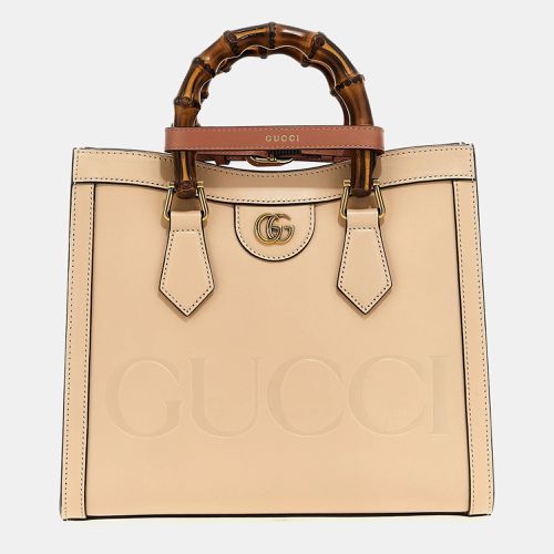 Gucci Pink Leather Diana Small Shopping Bag - Gucci - Modalova