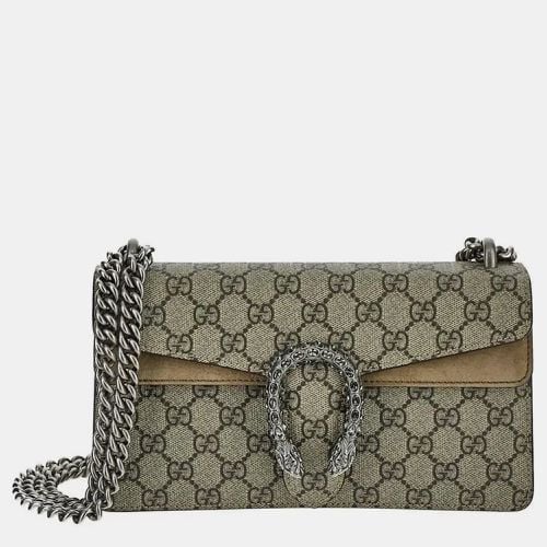 Gucci Beige Dionysus Gg Small Shoulder Bag - Gucci - Modalova