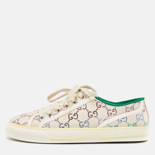 Gucci Multicolor Crystal GG Canvas Tennis 1977 Sneakers Size 40 - Gucci - Modalova