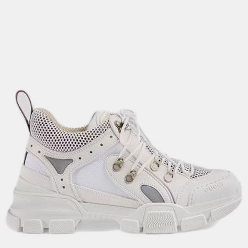 Mesh and Leather Flashtrek Sneaker EU 37 - Gucci - Modalova