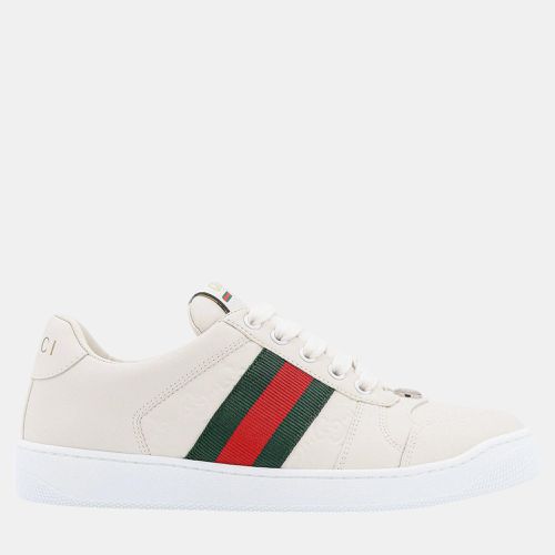 Gucci White Screener Sneakers EU 36 - Gucci - Modalova