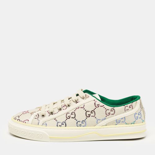 Gucci Multicolor Crystal GG Canvas Tennis 1977 Sneakers Size 38.5 - Gucci - Modalova