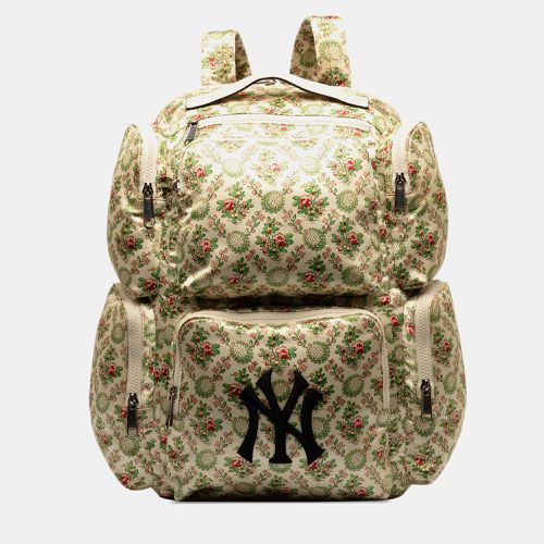 MLB Floral Satin NY Yankees Patch Backpack - Gucci - Modalova