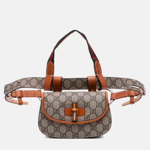 Gucci Mini GG Supreme Web Bamboo 1947 Belt Bag - Gucci - Modalova