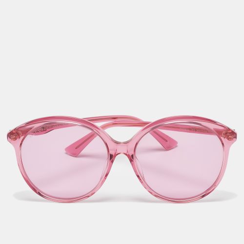 GG0257SA Oversized Round Sunglasses - Gucci - Modalova