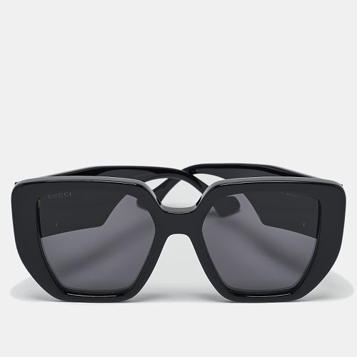 Gucci Black GG0956S GG Oversized Square Sunglasses - Gucci - Modalova