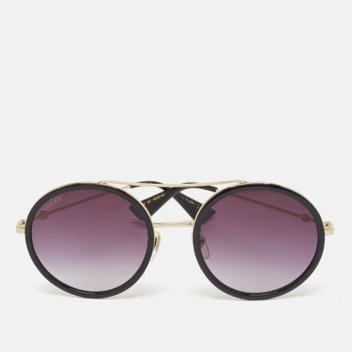 Gucci Black Gradient GG0061S Round Sunglasses - Gucci - Modalova