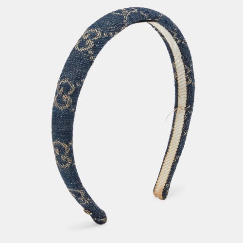 Gucci Blue GG Denim Headband - Gucci - Modalova