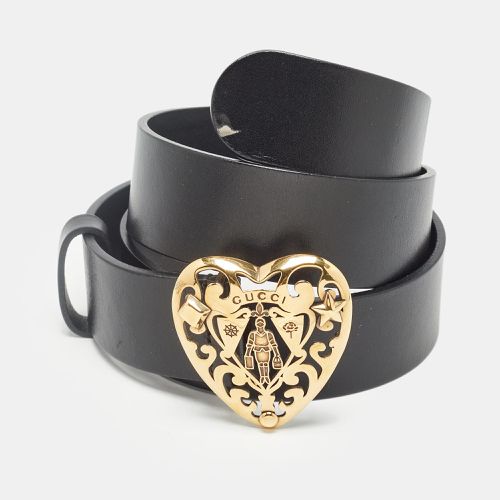 Leather Hysteria Buckle Belt 90CM - Gucci - Modalova