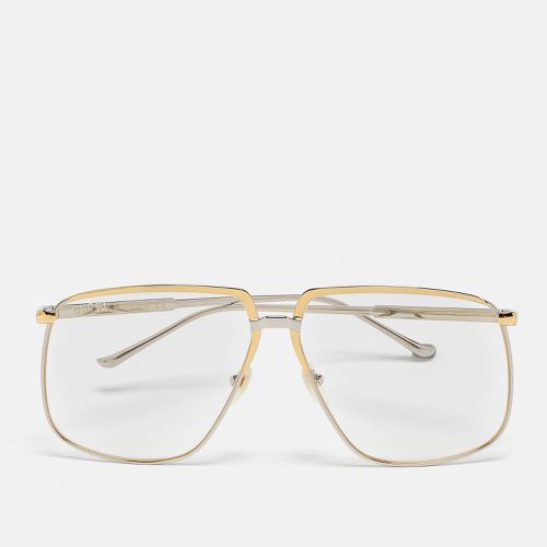 Gucci Gold/Silver Tone GG0365S Frame Square Sunglasses - Gucci - Modalova