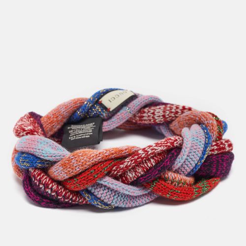 Gucci Multicolor Lurex Knit Braided Headband M - Gucci - Modalova