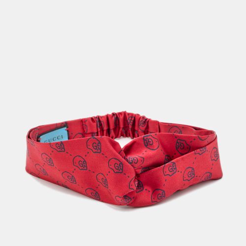 Gucci Red GG Hamlet Silk Duchesse Headband - Gucci - Modalova