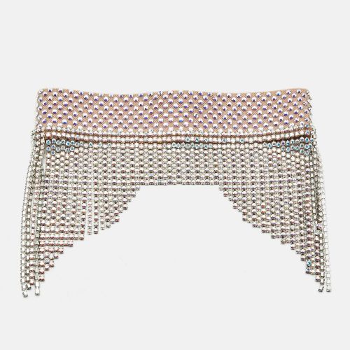 Gucci Metallic Swarovski Crystal Fringed Headband - Gucci - Modalova
