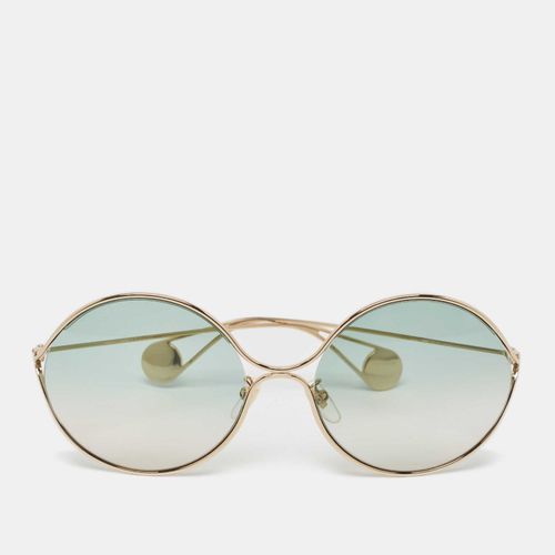 Gucci Green Gradient GG0253SA Round Sunglasses - Gucci - Modalova