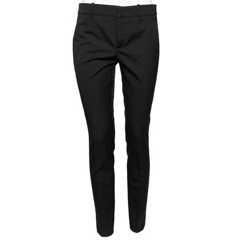 Gucci Black Wool Straight Leg Trousers S - Gucci - Modalova