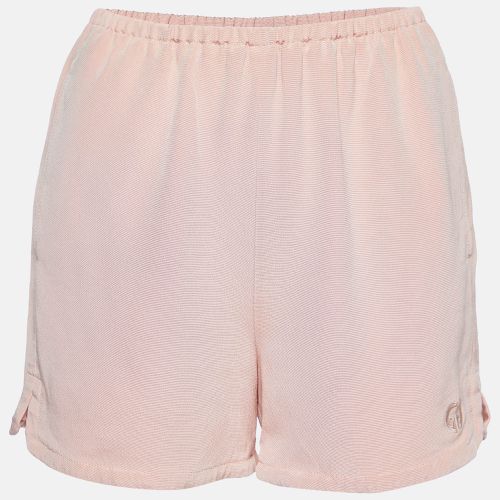 Gucci Pink Silk Blend GG Embroidered Shorts S - Gucci - Modalova