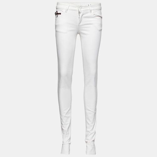 Gucci White Denim Slim Fit Legging Jeans S/Waist 30" - Gucci - Modalova