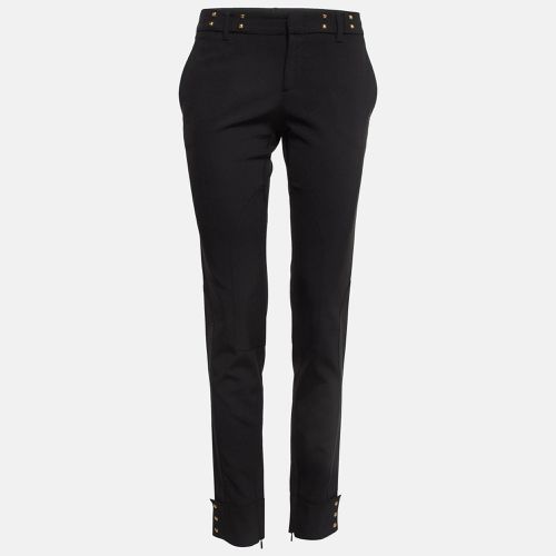 Gucci Black Studded Jersey Trousers M - Gucci - Modalova