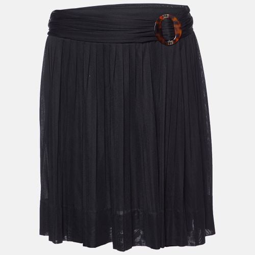 Gucci Black Jersey Pleated Mini Skirt S - Gucci - Modalova