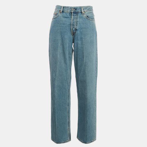 Gucci Blue Distressed Denim Low Rise Jeans L Waist 31" - Gucci - Modalova