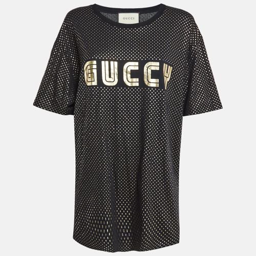 Star Print 'Guccy' Crew Neck T Shirt XXL - Gucci - Modalova