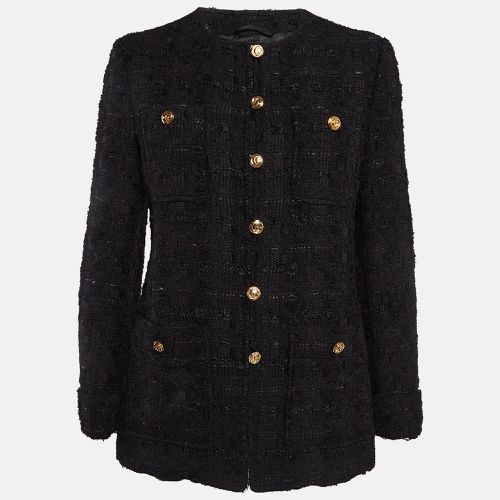 Tweed Button Front Jacket M - Gucci - Modalova