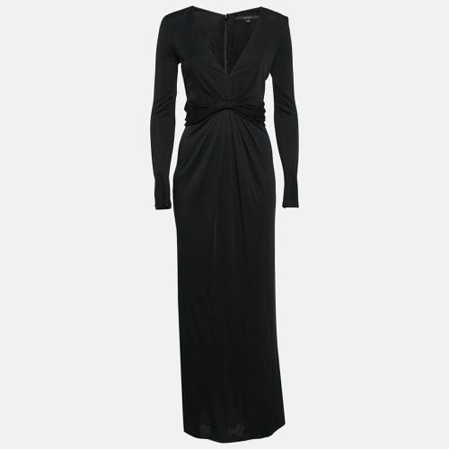 Jersey Gathered V-Neck Maxi Dress S - Gucci - Modalova